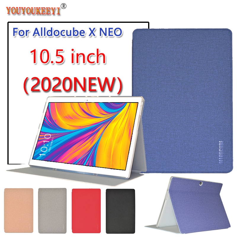 Etui til alldocube x neo 10.5 tommer tablet anti-kollisionsbeskyttelse stativ cover cover til cube x neo