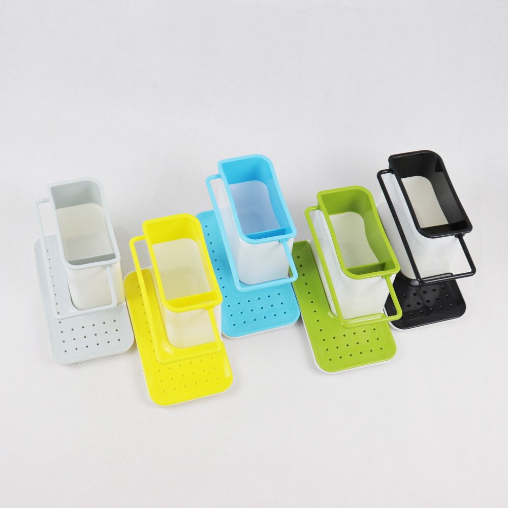 Plastic Racks Organizer Caddy Storage Kitchen Sink Utensils Holders Drainer Integrated Drainer Good Kitchen Tool