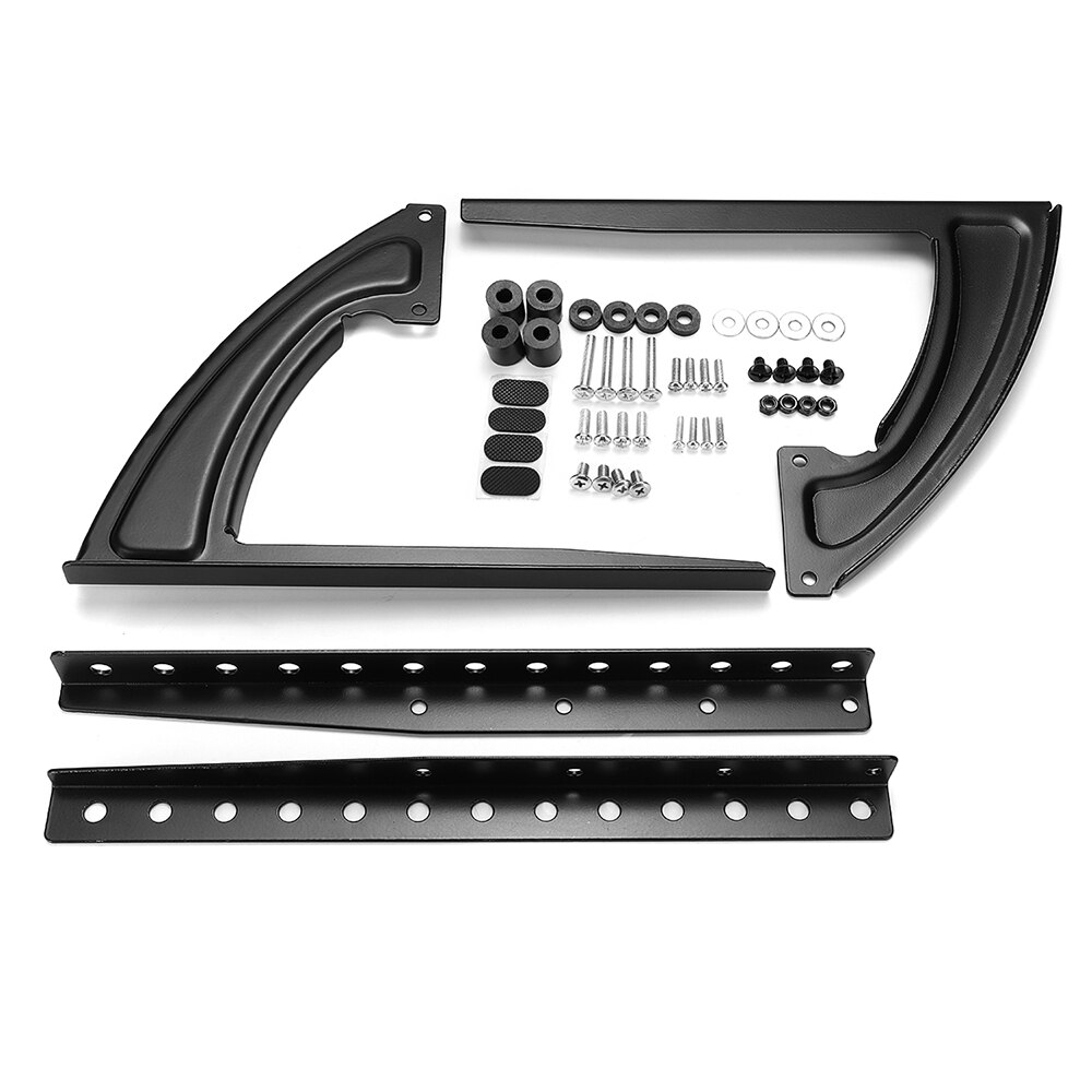 Height Adjustable Stable Stand Base Universal Table Top Flat TV Iron Stand Legs For Most 26-65" LED LCD Flat Screen TV