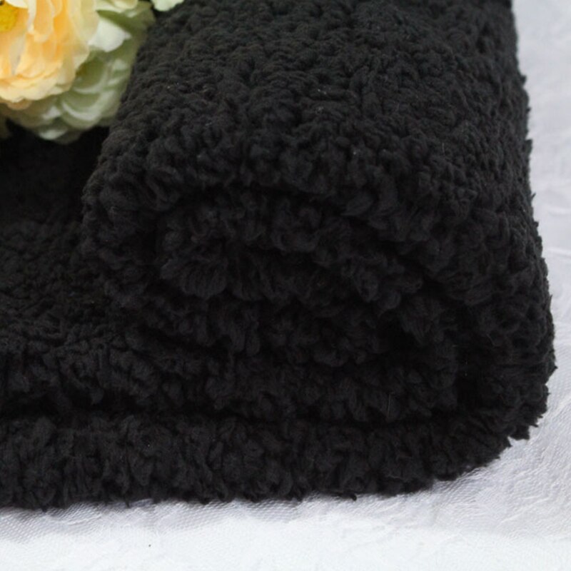 100 brede katoenen fluwelen pluche stof zachte warme poppenhuisdierkleding handschoenvoering verdikte lamswol stof doe-het-zelf naaien: 05