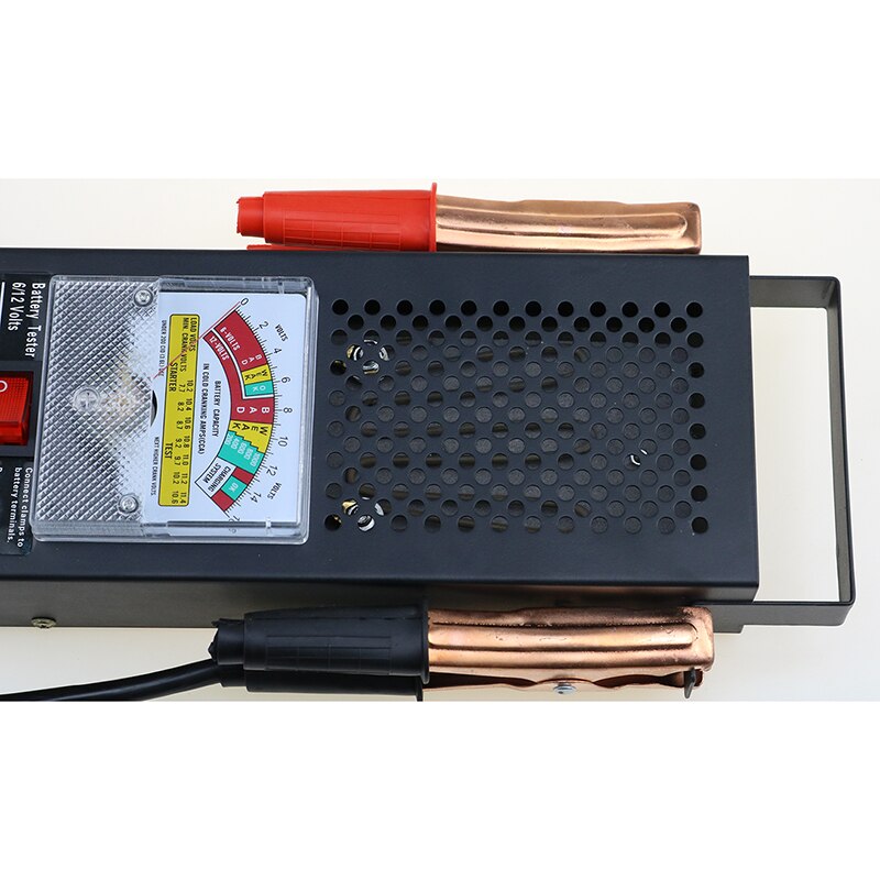 Accubelastingtester 100 ampère 12v auto 6v 12 monteurs vrachtwagen type 6 volt voor schumacher auto gereedschap