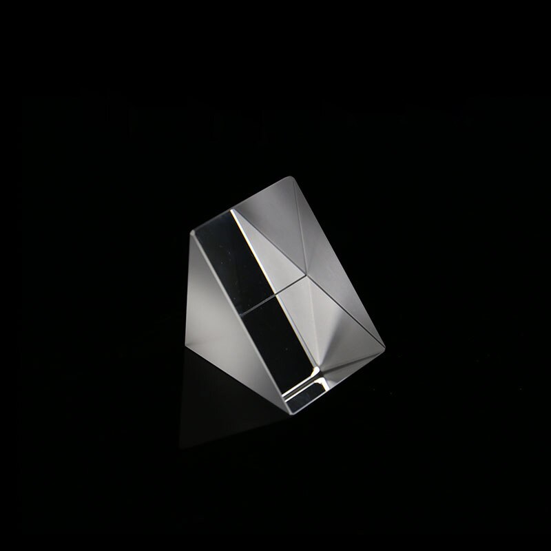 5x5x5MM Triangular Prism Manufactures Material Optical Glass Right Angle Refraction Prism In Large Quantities Refraction Prism