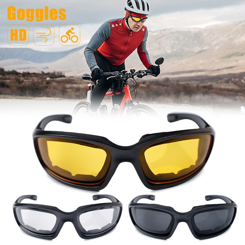 Fietsen Bril Winddicht Stofdicht Uv Bescherming Motorcycle Bike Sport Bril Zonnebril Mannen Vrouwen Brillen
