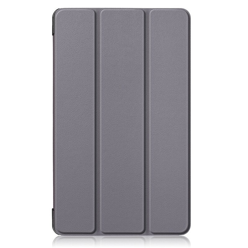 Til samsung galaxy tab  a 8.0 etui cover tablet sm -t290 sm-t295 sm-t297 ultra slim flip stativ magnetisk etui funda: Cy -t290. grå