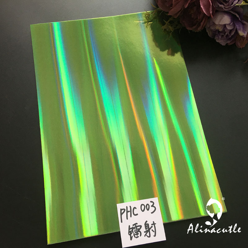 6 colors x 2sheet Cardstock Paper Card Stock Colours Shades Holographic A4 250gsm Scrapbooking paper pack craft pad Alinacraft