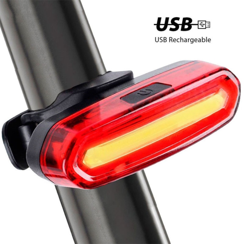 120 Lumen Fiets Achterlicht Usb Oplaadbare Fietsen Led-achterlicht Waterdichte Mtb Racefiets Achterlicht Fiets Accessoires