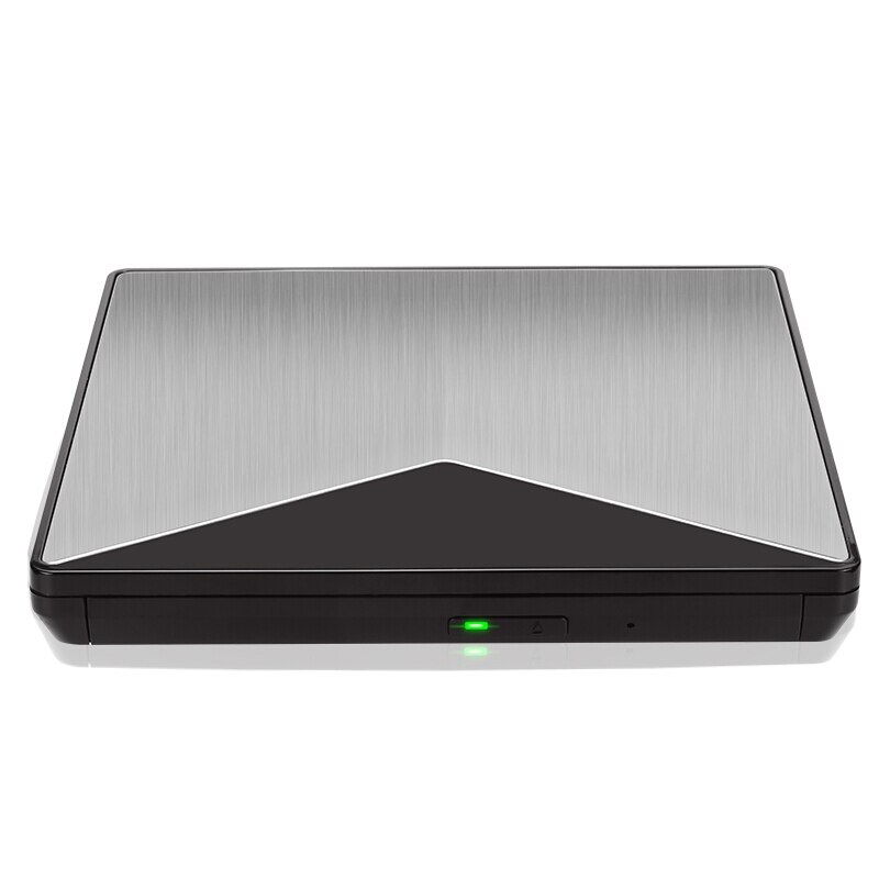 Externes Optisches Laufwerk USB 3,0 CD/DVD-Rom Combo Aluminium DVD RW Rom Rewriter Brenner für Profi Laptop Sieg 7/8.1/10 Linux