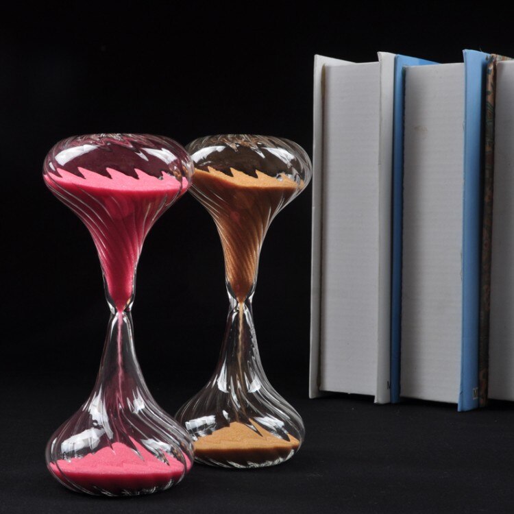 1PC losowy kolor 10 minut klepsydra licznik czasu odliczanie zegar klepsydra zegar kolorowy piękny prezent Dom dekoracje JR 1108