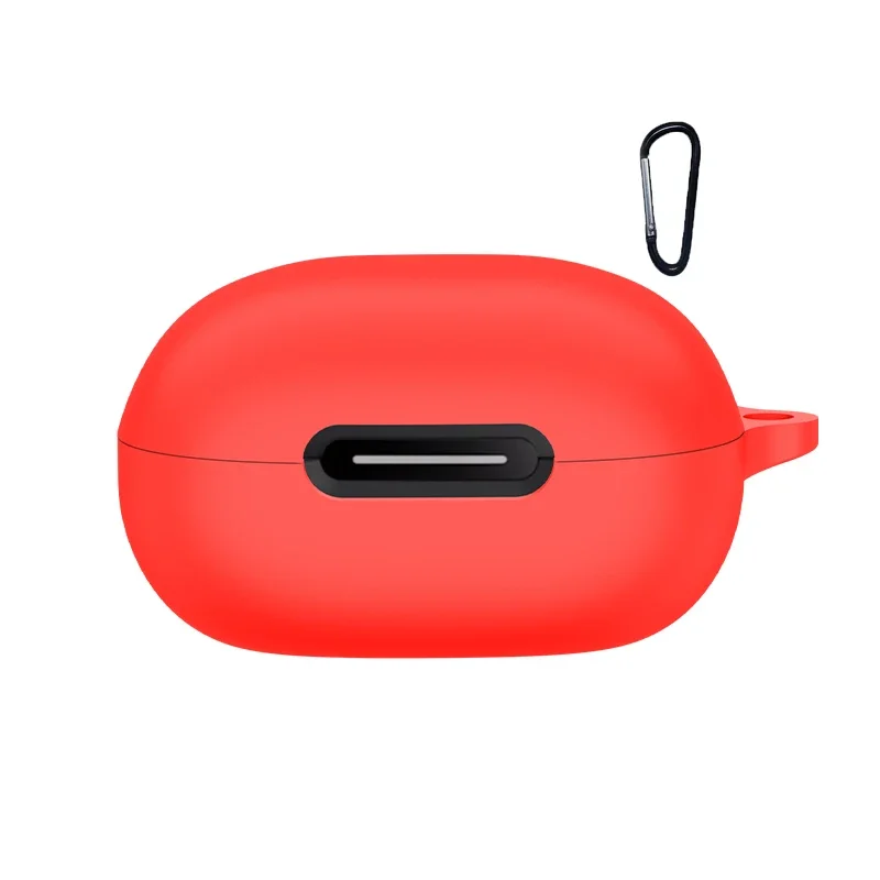 Pour Anker Soundcore P40i étui couleur unie Silicone antichoc Bluetooth écouteur couverture pour Soundcore p40i écouteur boîte: Rouge