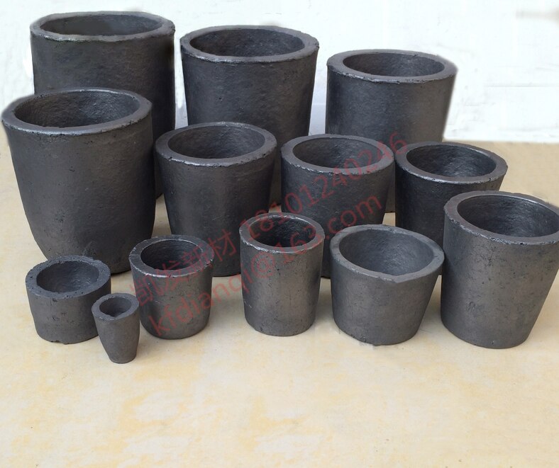 99.95%Pure Graphite Crucible with Lids /R50* H80mm/ Cylindrical Crucible /Graphite Crucible