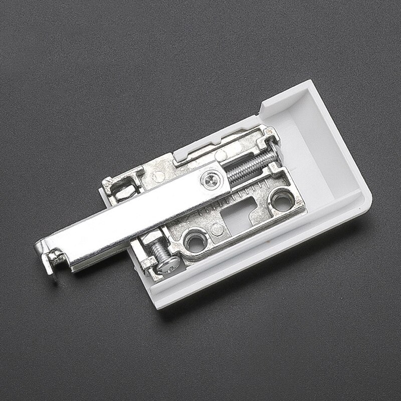 1 par sølvbeslag kjøkkenskap metall usynlig henger opphengsbrakett skjult opphengsbeslag for skap