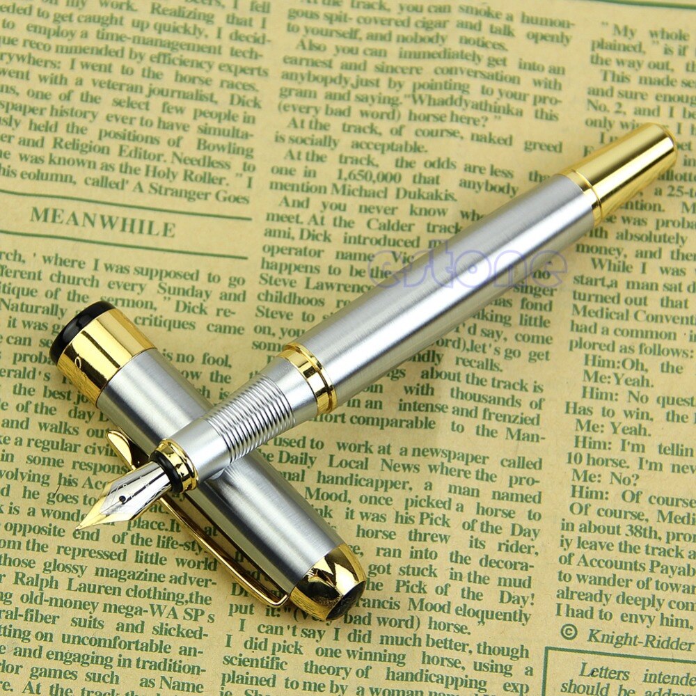 Chic Jinhao 250 Vulpen Gouden En Zilveren M Nib