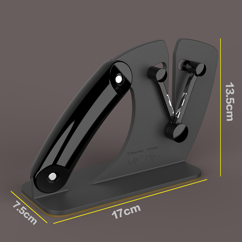 RISAMSHA Kitchen Knife Sharpener Knives sharpener Edge Auto-adjust Blade Easy To Use Sharpening tool
