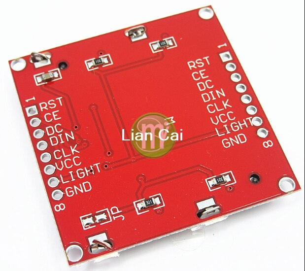 Smart Electronics LCD Module Display Monitor White backlight adapter PCB 84*48 84x84 Nokia 5110 Screen for Arduino