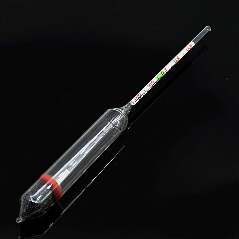 Seawater Density Meter 1.000-1.040 Seawater Salinity Meter Baume Glass Hydrometer Densitometer Without Thermometer 5 Pcs