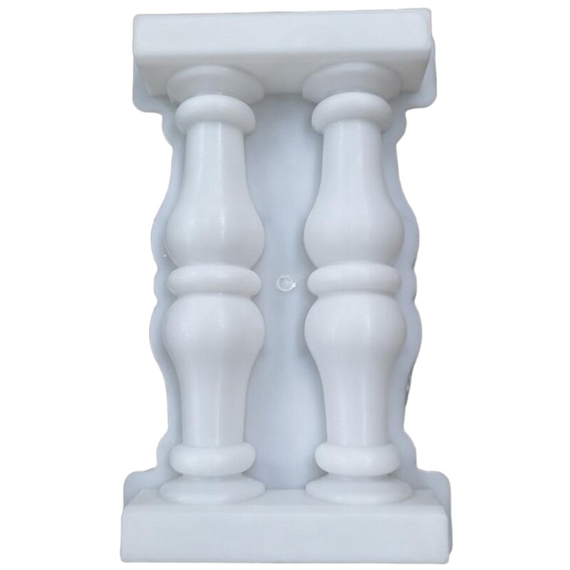 50X28X7cm Roman Column Mould DIY Paving Molds Balcony Fence Garden Pool Cement Railing Plaster Concrete Mould Guardrail: Default Title