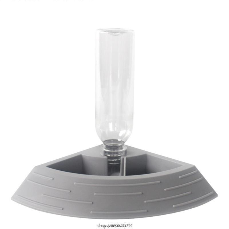 Reptiel Automatische Water Dispenser Voedsel Feeder Terrarium Hoek Schotel Voor Insect Hagedis Schildpadden Snake Spider Kikker Gekko: Grey