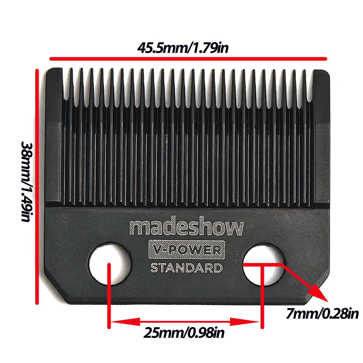 Madeshow Kulilang Standard Blades G9C M5F M10 R66 R77F Hair Clipper V-POWER Blade Trimmer Replacement Original Cutter Head