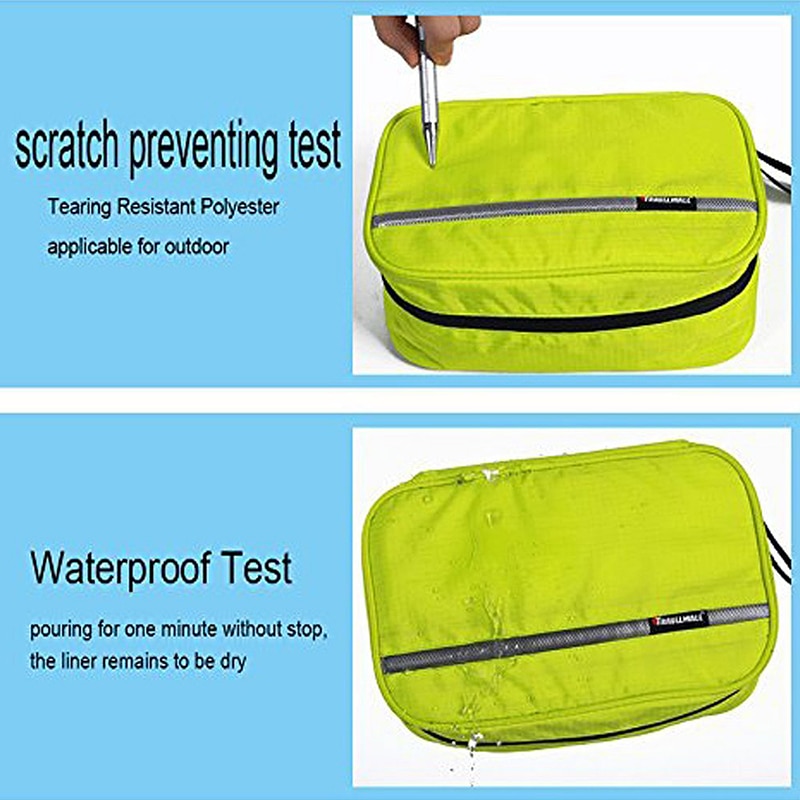 Klsyanyo Multi-funktionale Wasserdichte Kompakt Hängen Kosmetische Reisetasche Toiletry Neceser Waschen Tasche Make-Up Necessaire Organizer
