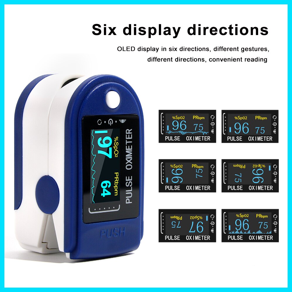 RZ Fingertip Pulsoximeter Oximetro Blut Sauerstoff Sättigung Meter Finger SPO2 PR Monitor Pulsoximeter