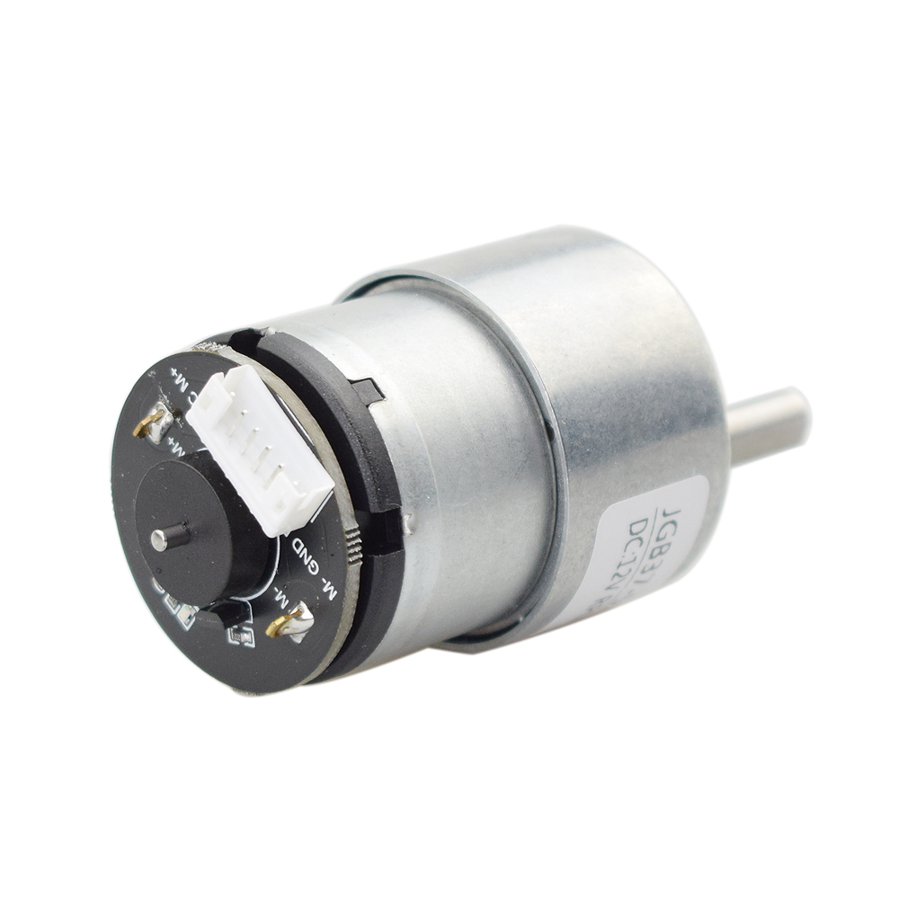 12V 330rpm High Torque DC Motor with Hall Encoder for Speed feedback Self-balancing Robot Car Chassis Mecanum Wheel Parts