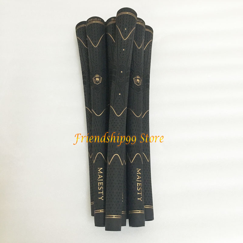 Neue Golf Griff Maruman majestät gummi Golf Bügeleisen griffe 10 teile/los schwarz farbe Golf holz griffe