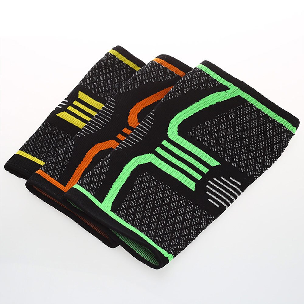 Knee Support Elastic Nylon Breathable Fitness Kneepad Patella Brace Support for Basketball Volleyball Running Cycling sports