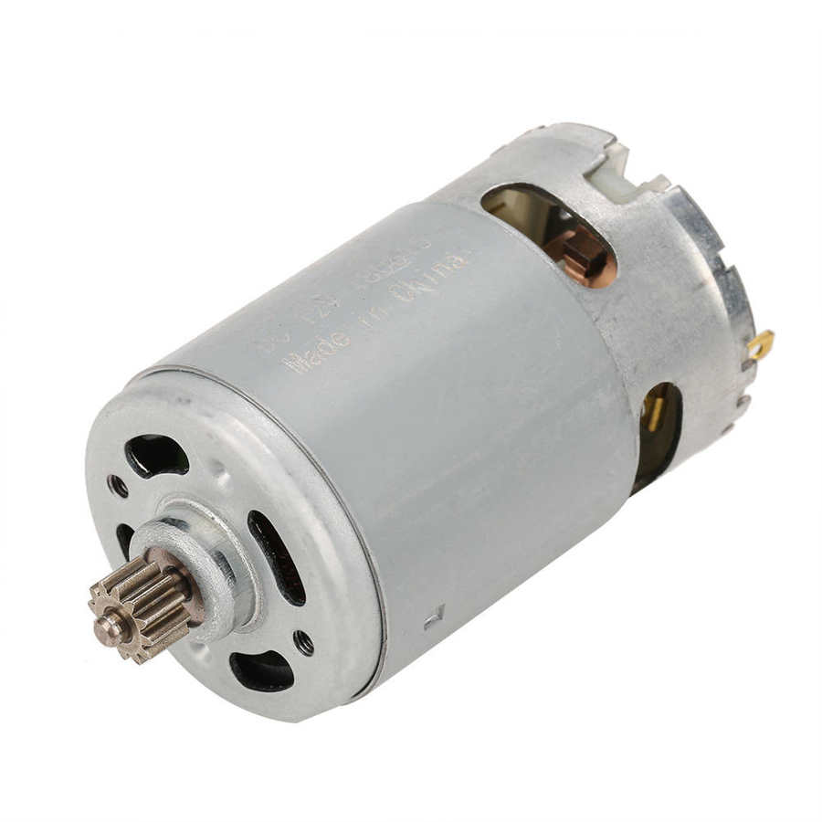 Motor DC de dos velocidades para taladro eléctrico, 12V, 12 dientes: Default Title