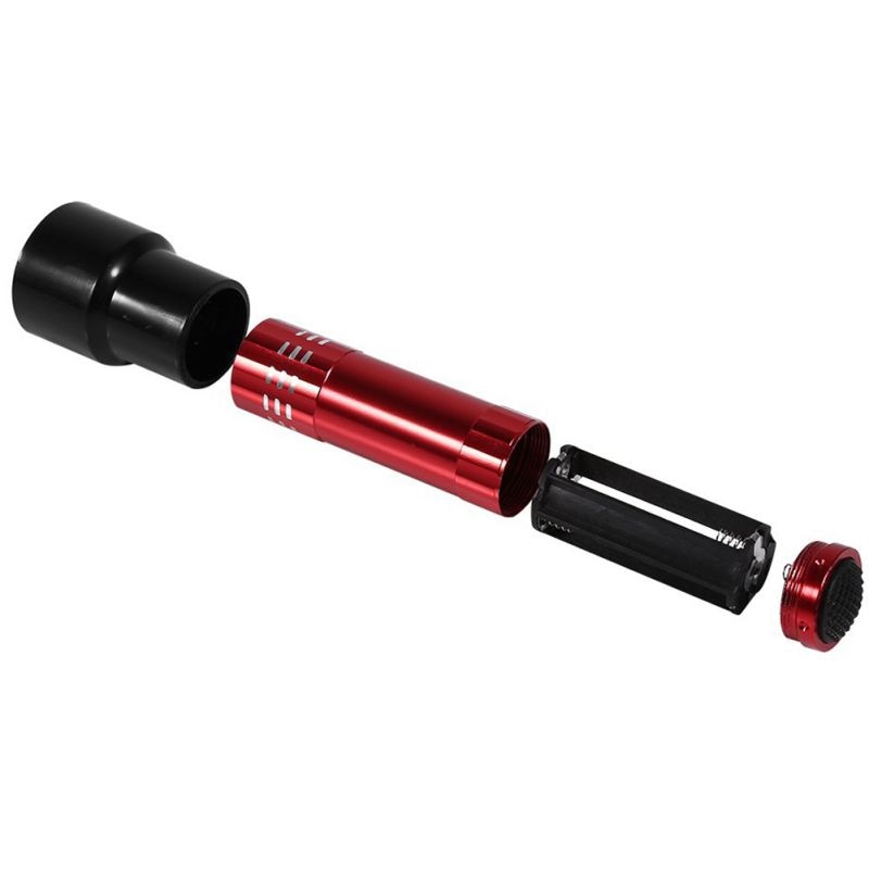 Ovoscopo Egg incubadora Incubadora 9 Transiluminação Lâmpada LED Super Ferramenta de Equipamentos De Incubação de Frango Frio Bateria AAA