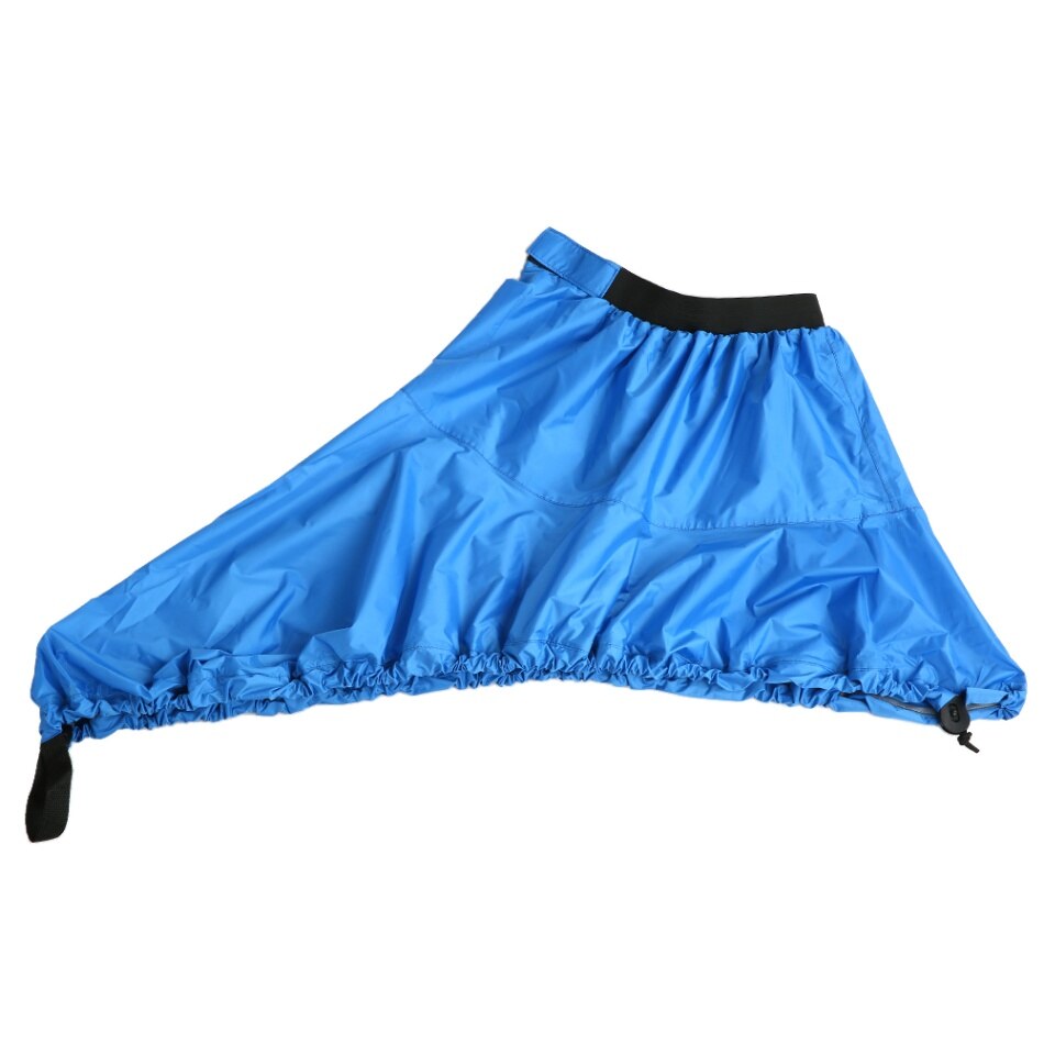 Universale Regolabile Sport di Nylon Impermeabile Kayak Spray Pannello Esterno Deck Sprayskirt Copertura: Blue S