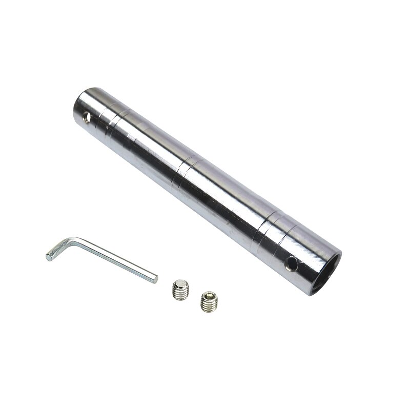 Adjustable Dumbbell Bar Connector Barbell Extension Rod For 25mm Solid Dumbbell Bar Weight Lifting Strength Training Attachments: 20cm