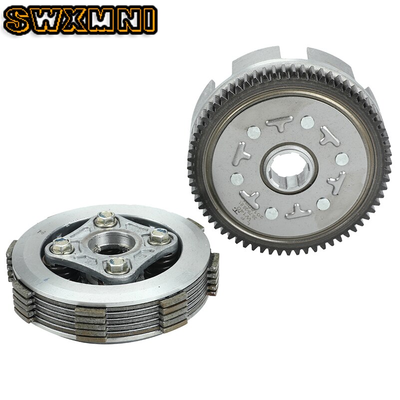 Lifan 140cc Komplette Manuelle Kupplung Montage kit Für 55mm Bohrung LF 140 140cc 1P55FMJ Horizontale Kick Starter Motoren Schmutz pit Bike