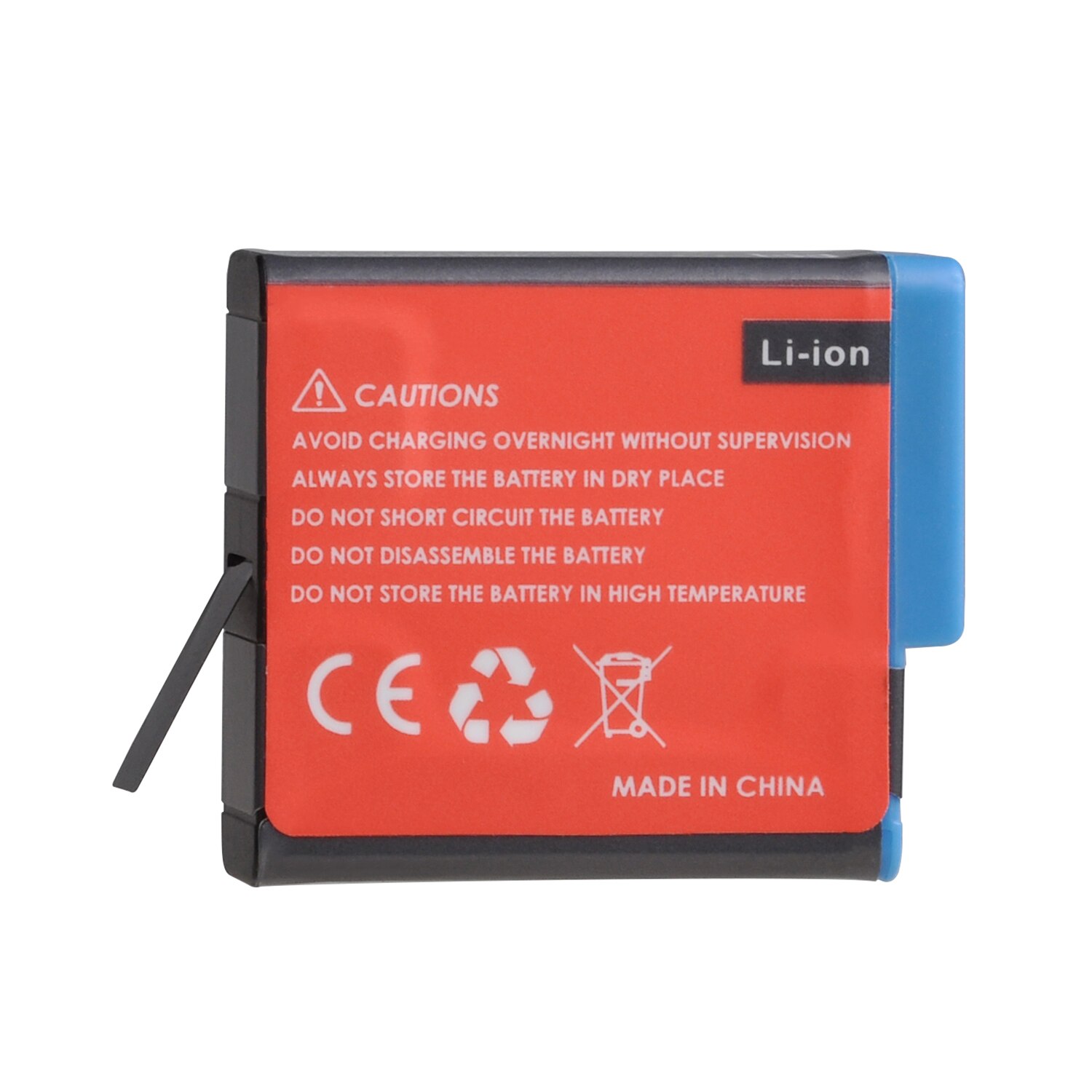 Batmax til gopro hero 8 hero 7 hero 8 6 hero 5 sort batteri akkus + usb lcd -oplader type c til go pro hero 8 kameraer