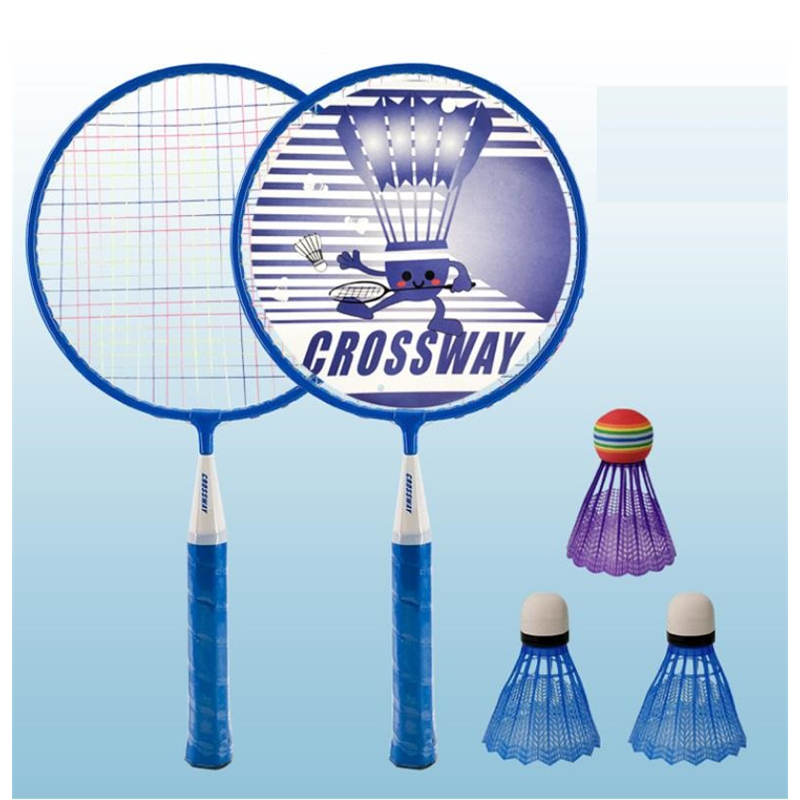 Outdoor Badminton Rackets With Balls 2 Player Badminton Set For Children Indoor Outdoor Parent-child Sports Game 1 Pair -40