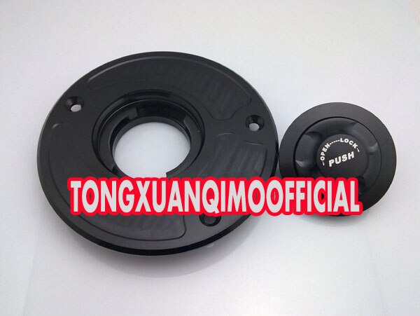 Kvartsvarv billet race tanklock nyckelfri snabbkoppling gaslock bensintank för yamaha yzf 1000 r1 yzf 600 r6 tdm 900