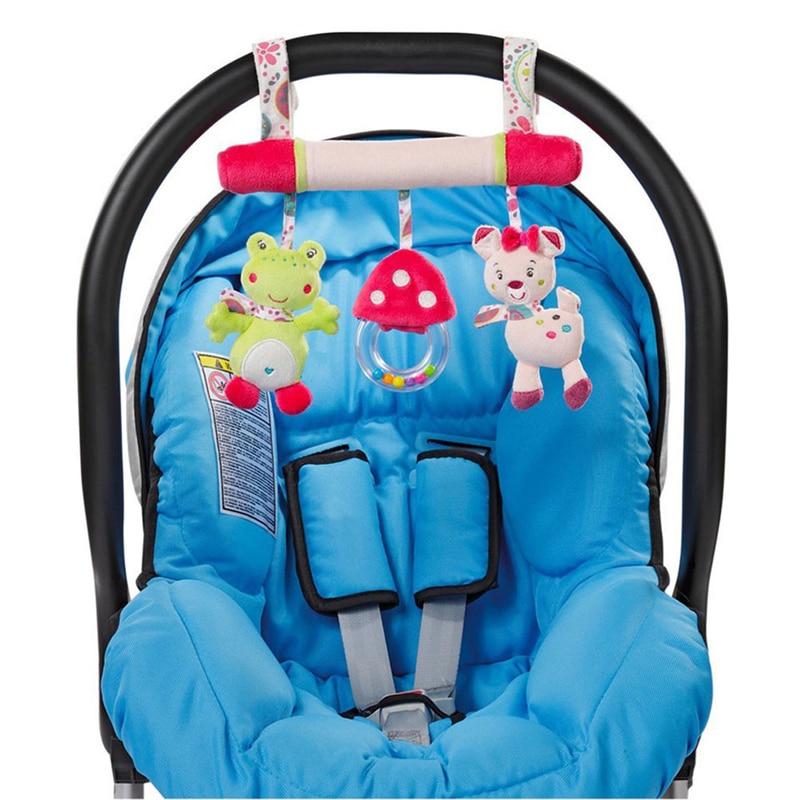 Baby Hanging Bed Safety Seat Frog Elephant Rabbit Bear Car Stroller Pram Cot Babyplay Travel Cute Toy 40% off