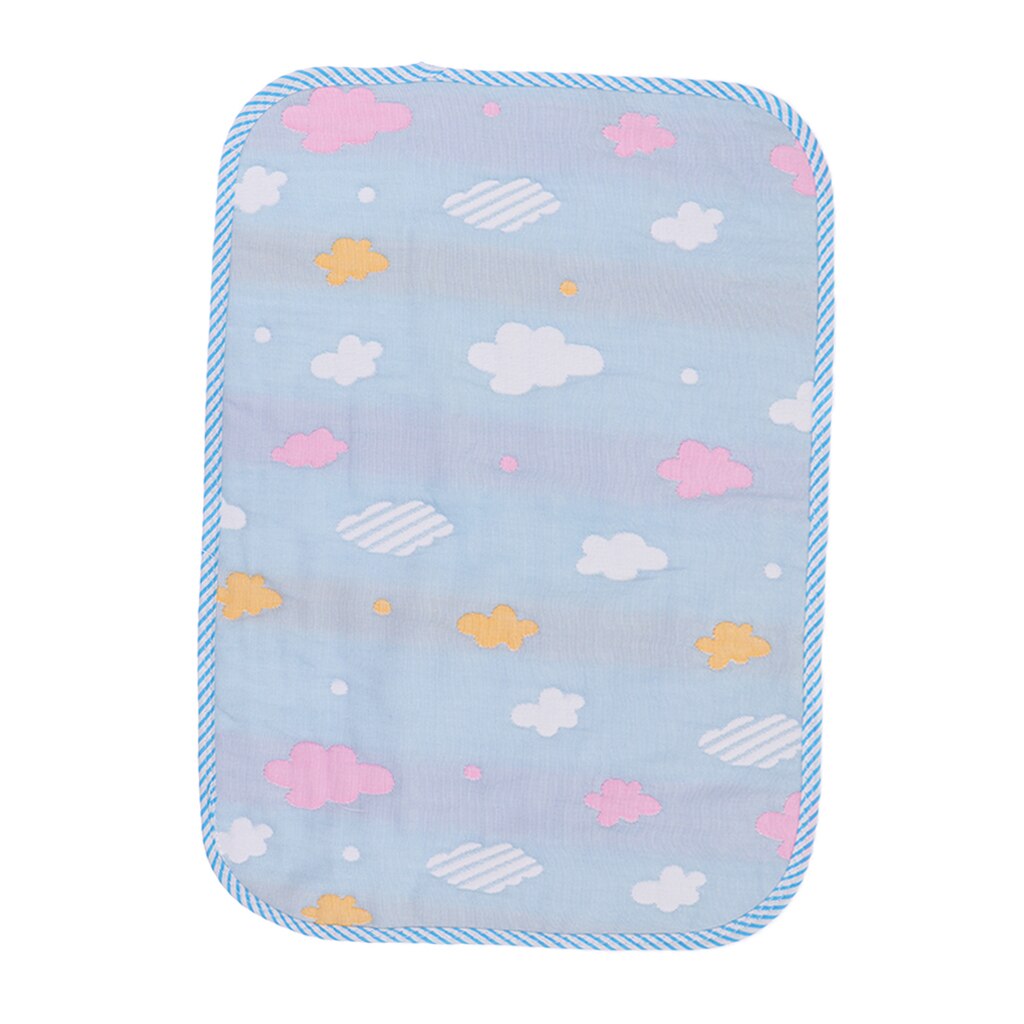 Brand Soft Padded Deluxe Baby Changing Mat Waterproof Mats Water Proof: Blue cloud  30x45cm