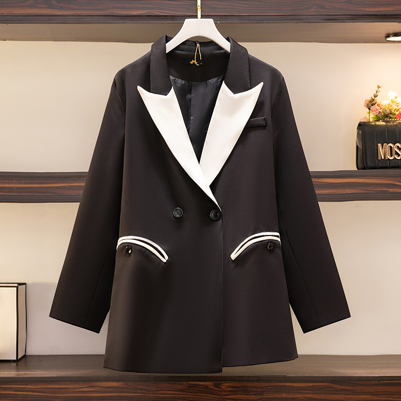YMING Dames Korte Vesten Open aan de Voorkant Effen Kleur Kostuumjassen Lange Mouwen Blazers, Rood, M