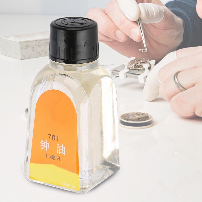 15ml 701 horloge olie zakhorloge klok alle horloges reinigings smeerolie horloge reparatie gereedschap accessoires voor horlogemaker