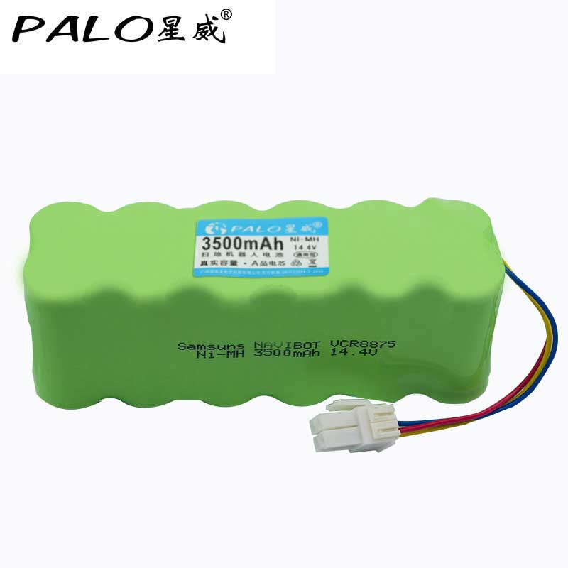 PALO 14.4V 3500mAh nimh Oplaadbare Batterij Voor Samsung Navibot SR8825 SR8840 SR8845 8890 VCR8730 SR8750 Stofzuiger Batterij