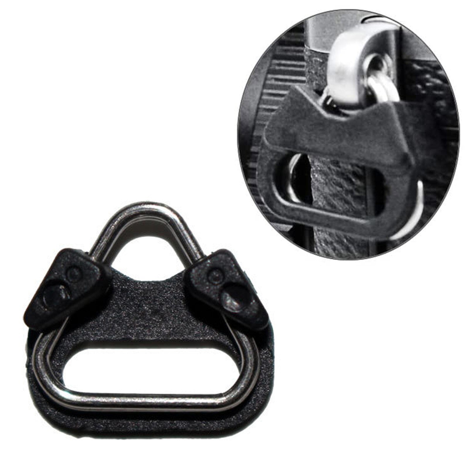 Practical Stainless Steel Lug Ring Camera Strap Triangles Split Ring Hook Adapter 4PCS Utility products Home accessories