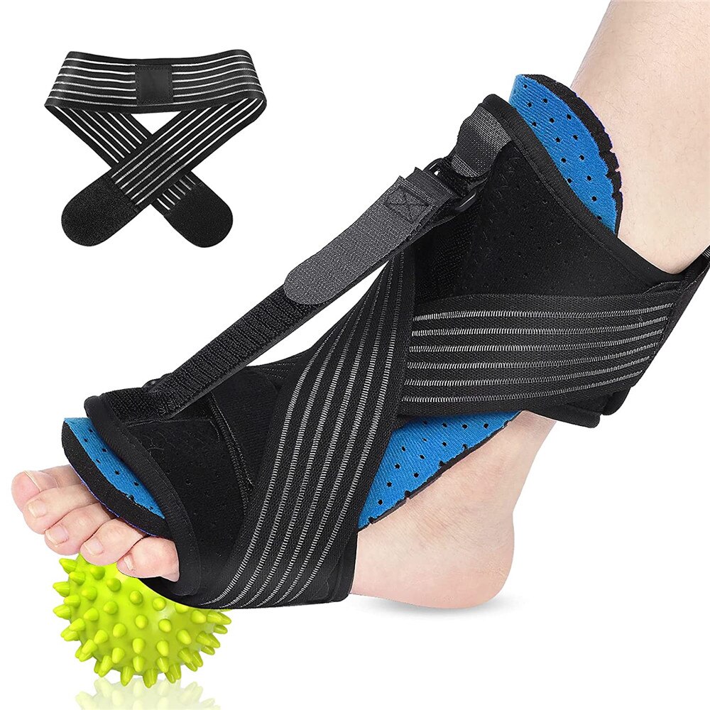 Plantar Fasciitis Relief Night Splints for Plantar Fasciitis Foot Ankle Pain Heel Pain Achilles Tendonitis Support: Blue