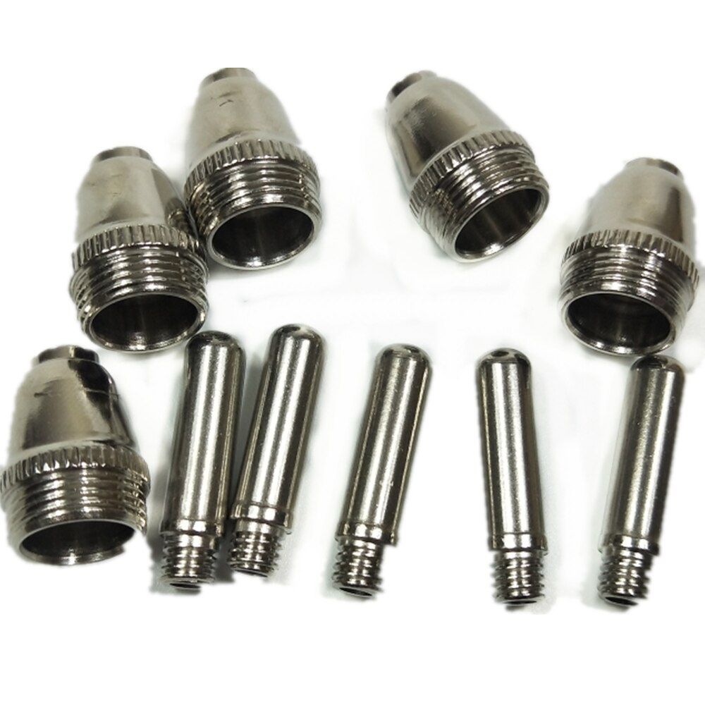 40pcs AG60 Plasma Cutting Torch Consumable SG55 Plasma Cutter Kit 60A AG-60 Plasma Torch Tip Electrode Nozzle