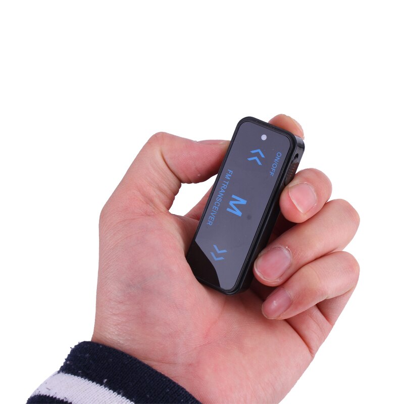 2 sztuk LEIXEN VV-108 Super mini Walkie talkie 0.5W z zasilaczem USB i słuchawkami UHF 400-480MHz 16CH dwukierunkowe radio