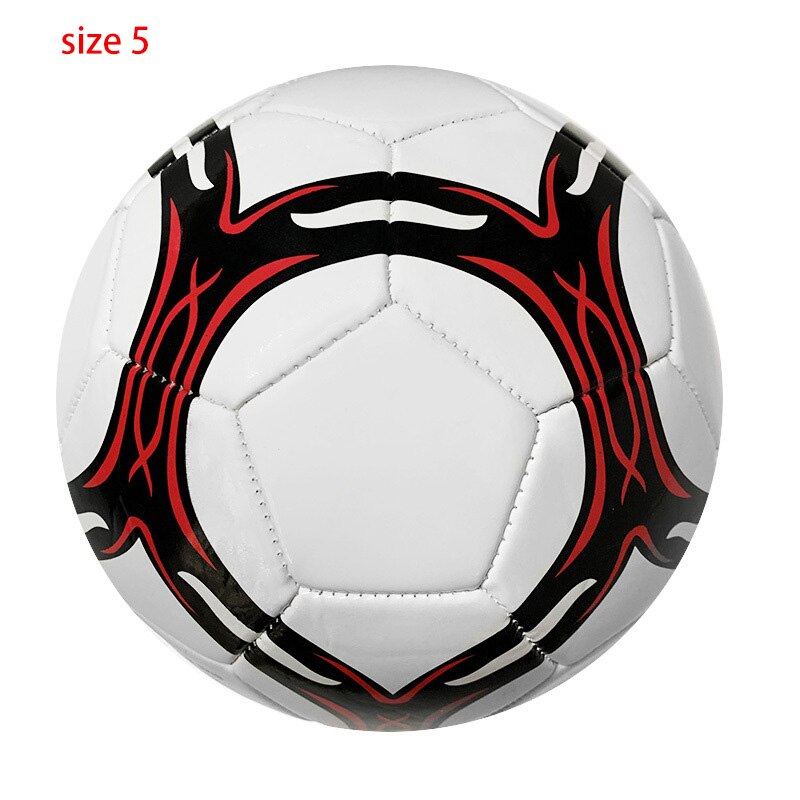 Soccer Ball Size 5 Size 4 Size 3 Football Sports Match Training League futbol foot ball: stripe white size 5