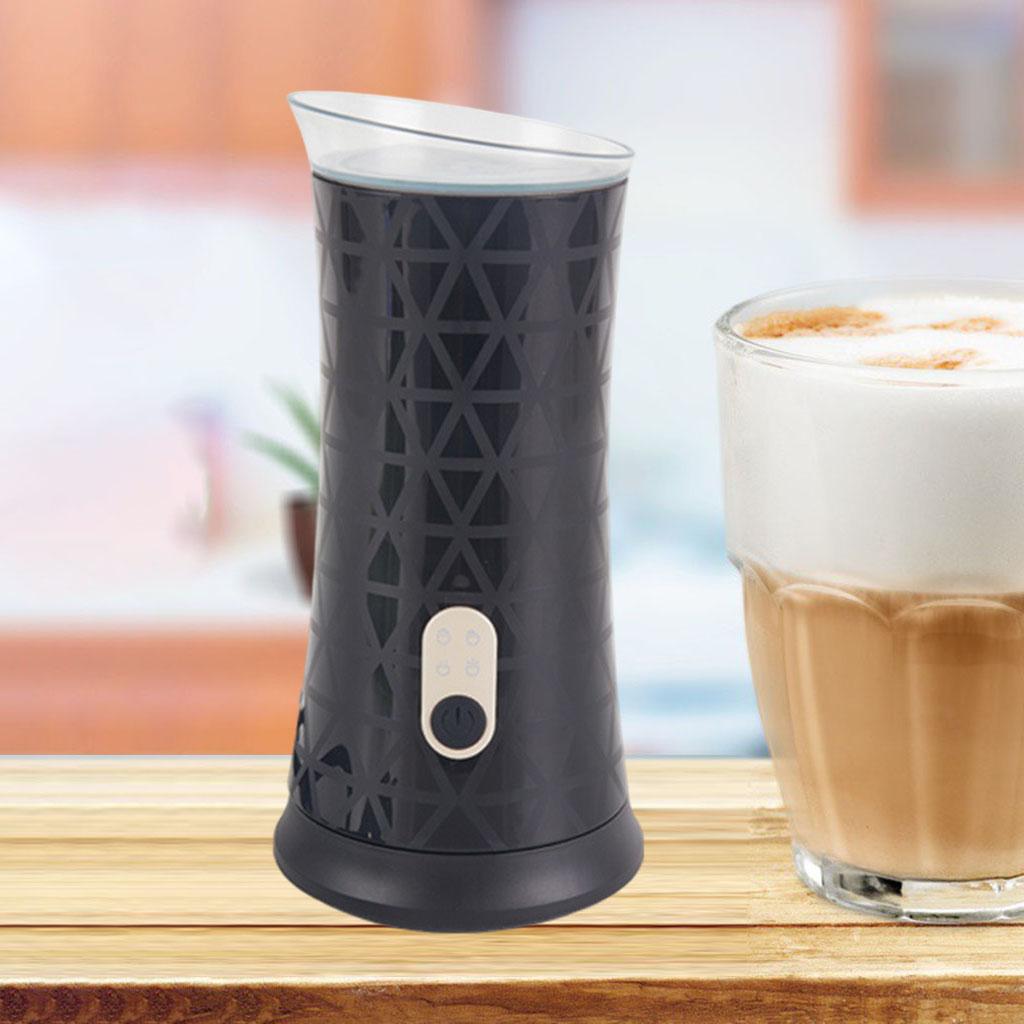 304 Stainless Steel Electric Milk Frother 8oz/240ml for Latte 120V Homemade