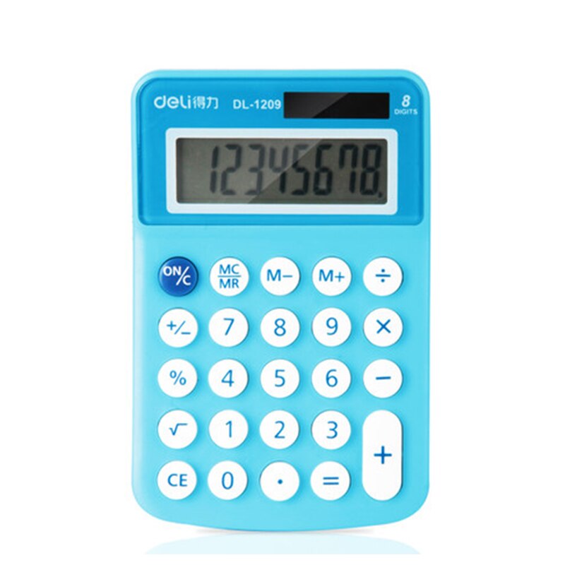 1 Piece Deli 1209 Calculator Mini Calculators Office Small Business portable calculator