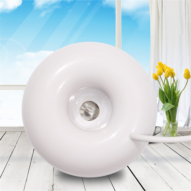 Mini Luft Ultraschall-luftbefeuchter USB Schreibtisch Krapfen Dampf Diffusor Tragbare Luftbefeuchter Kreative Luftreiniger Für Heimat Sekretariat: Weiß