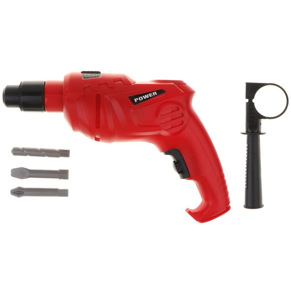 5 Stuk Boormachine Tool Speeltoestel Voor Peuter Pretend Play Plastic Speelgoed Gereedschap
