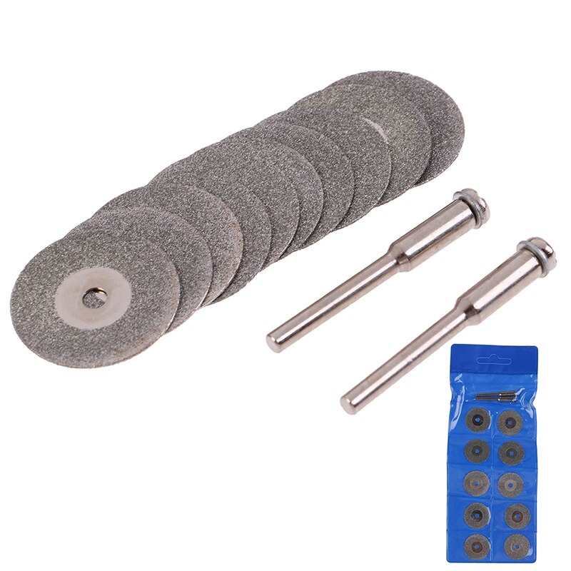 1Set Diamond Cutting Wheel Zaagbladen Afgesneden Discs Voor Rotary Power Tool 10 Stuks